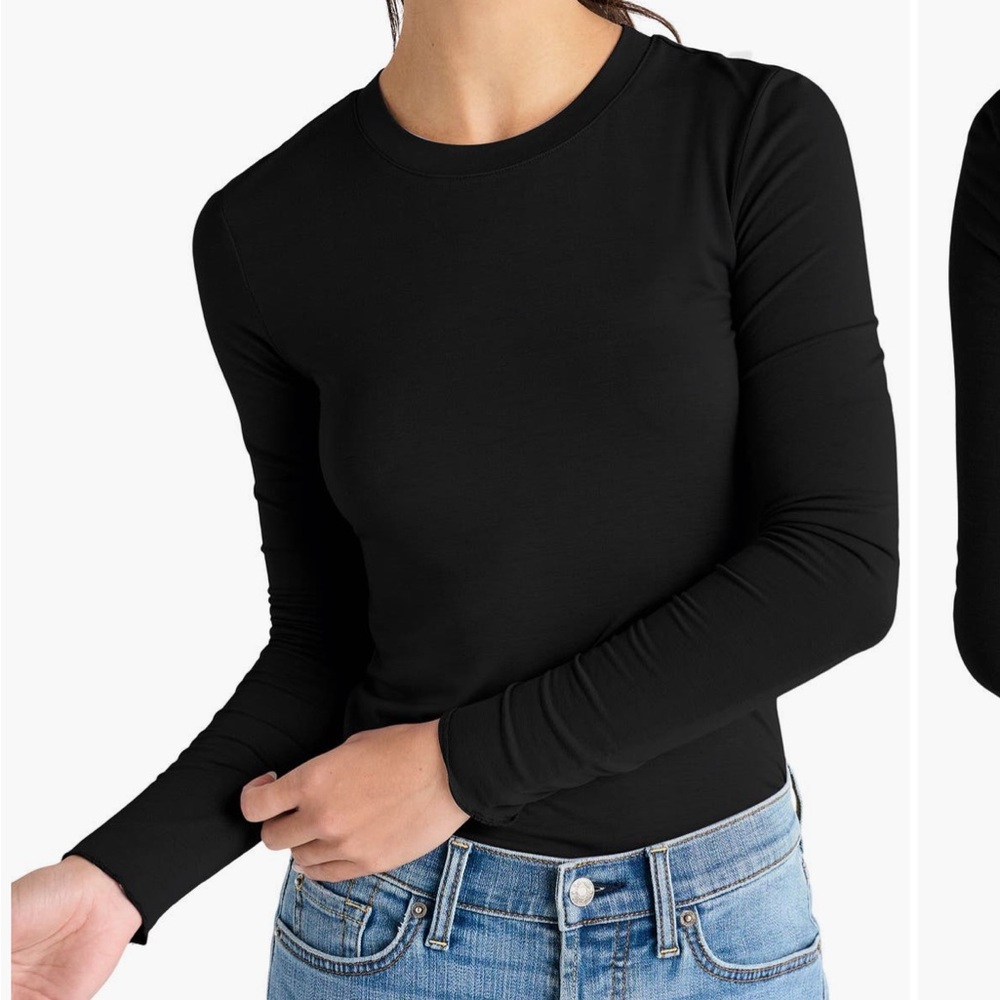 Splendid Long Sleeve Crewneck T-Shirt